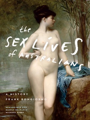 cover image of The Sex Lives of Australians